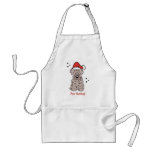 Christmas Sharpei Dog aprons