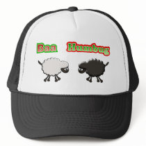 Christmas Sheep Baa Humbug Design Mesh Hats