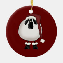 Christmas Sheep Ornament