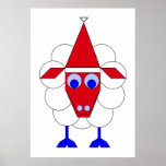 Christmas Sheep posters