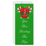 Christmas Shield Bookmark rack cards
