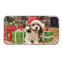 Christmas - ShihPoo - Max iPhone 4 Case-Mate Case