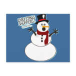 Christmas Shoppers! postcards