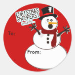 Christmas Shoppers! Sticker