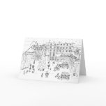 Christmas shopping in Covent Garden Card