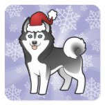 Christmas Siberian Husky / Alaskan Malamute