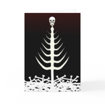 Christmas Skeleton Tree Cards