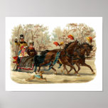 "Christmas Sleigh Ride" posters