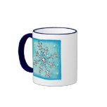 Christmas Snowflake mugs