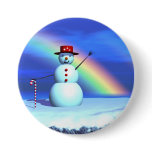 Christmas Snowman buttons