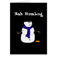 Christmas Snowman Cards