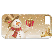 Christmas Snowman iPhone 5 Cover