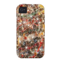 Christmas Sparkles iPhone 4 Covers
