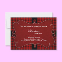 Christmas Squares invitations