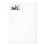 Christmas Squirrel with Christmas Presents Stationery Paper