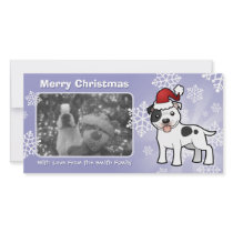 Christmas Staffordshire Bull Terrier