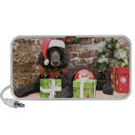 Christmas - Standard Poodle - Bronco Portable Speakers