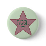 Christmas Star Button