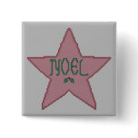 Christmas Star Button