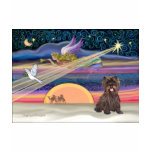 Christmas Star - Cairn Terrier (brindle) t-shirts