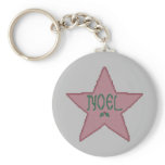 Christmas Star Keychain