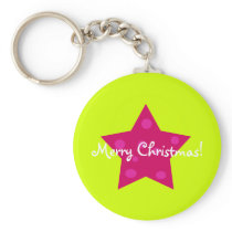 Christmas Star Keychain