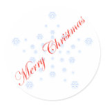 Christmas Star Sticker