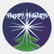 Christmas Star stickers