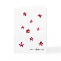 christmas starfish card