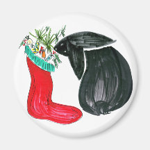 Christmas stocking magnets