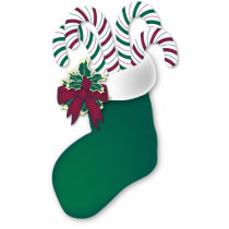 Christmas Stocking Ornament Cut Out
