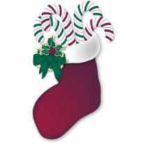 Christmas Stocking Ornament Cut Outs