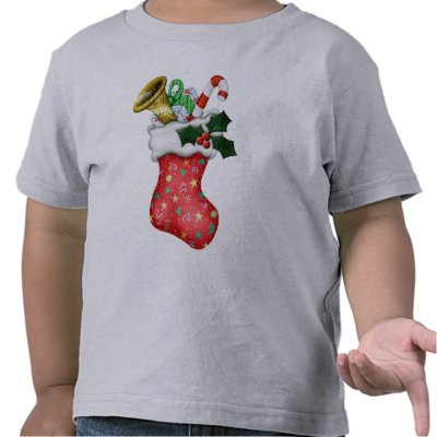 Christmas Stocking T Shirts