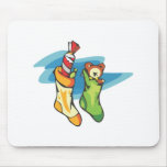 Christmas Stockings Mouse Pads