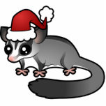 Christmas Sugar Glider Ornament photo sculptures