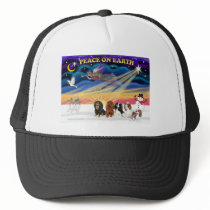 Christmas Sunrise - Cavalier Kings Charles (five) Hat