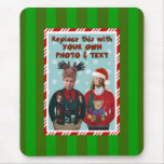 Christmas Sweater-ized mouse pad mousepads