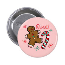 Christmas Sweet Pinback Buttons