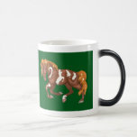 Christmas Symbols Horse Morphing Mug