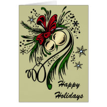 Christmas Tattoo card