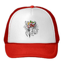 Christmas Tattoo Hat
