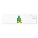 Christmas Teddy Bear bumper stickers