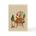 Christmas Teddy Bear Card