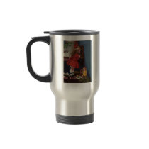 Christmas telephone coffee mugs