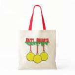 Christmas Tennis Tote Bag