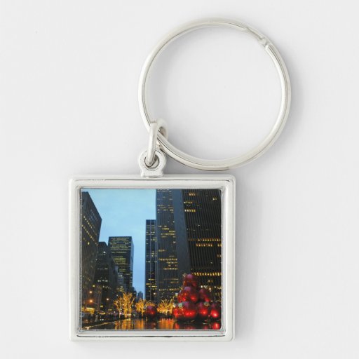 Christmas Time NYC Keychains