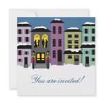 Christmas Town ~  Invitations Holiday