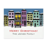 Christmas Town ~ Postcard PHOTO INSERT