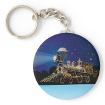 Christmas Train Keychains