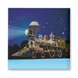 Christmas Train magnets